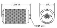 Air Dryer Single Chamber Female