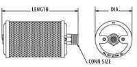 Air Dryer Single Chamber Male