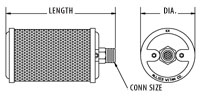 Damper Single Chamber Male