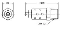 Porous Adjust-A-Flow Male