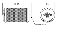 Relief Valve Single Chamber Female